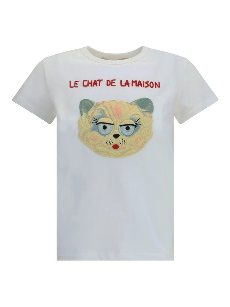 White Cotton T-Shirt