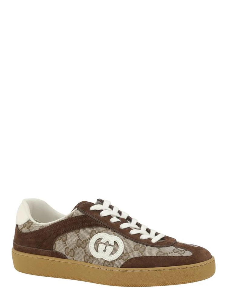 Brown Calf Leather Bos Taurus Low Top Sneakers alternative
