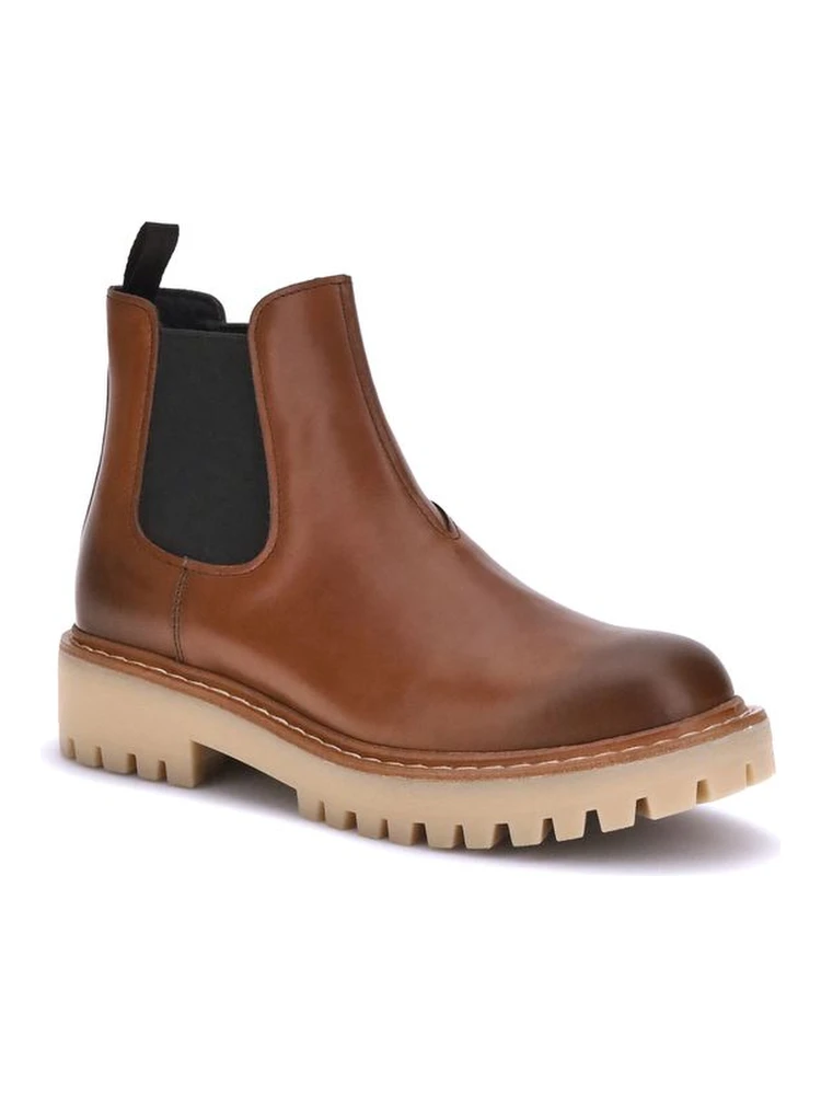 Brown Rubber Chelsea Boots alternative