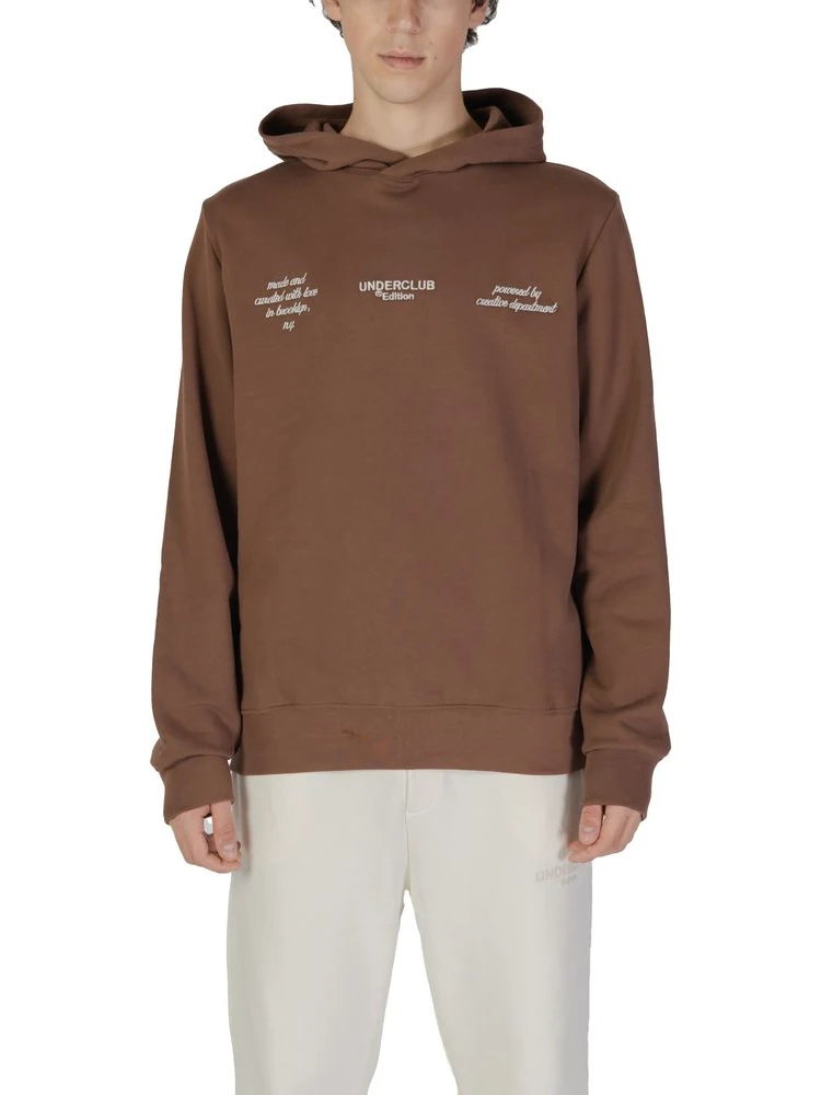 Brown Cotton Hoodie