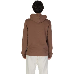 Brown Cotton Hoodie