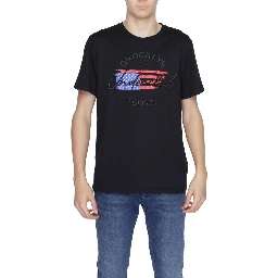 Black Cotton T-Shirt