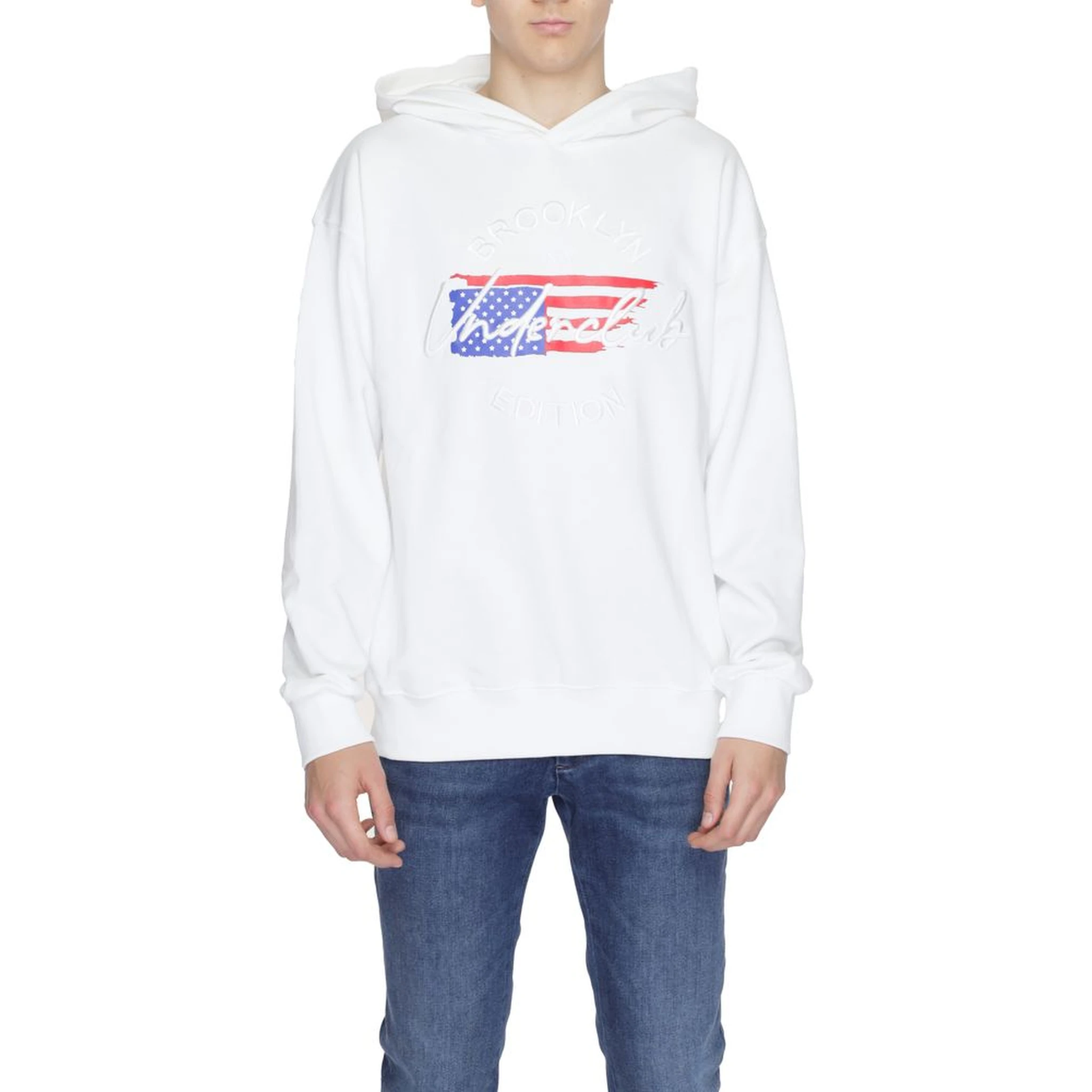 White Cotton Hoodie