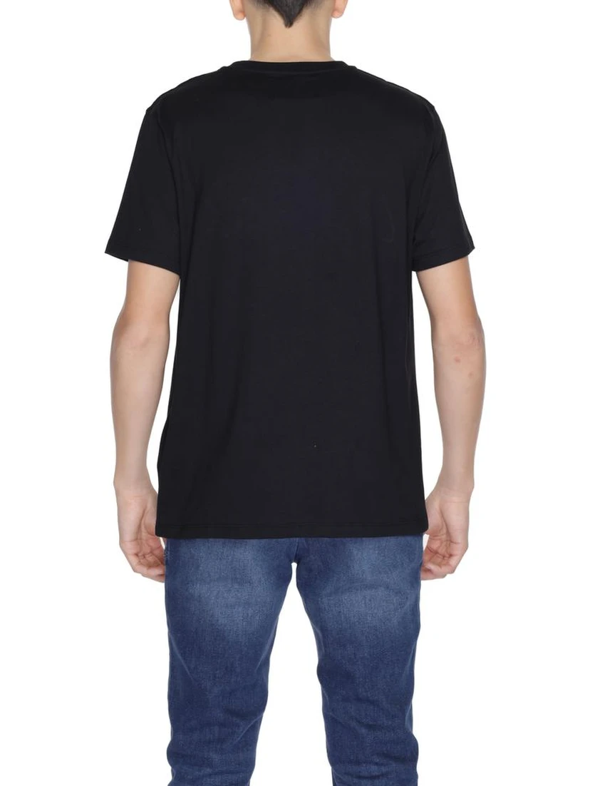 Black Cotton T-Shirt