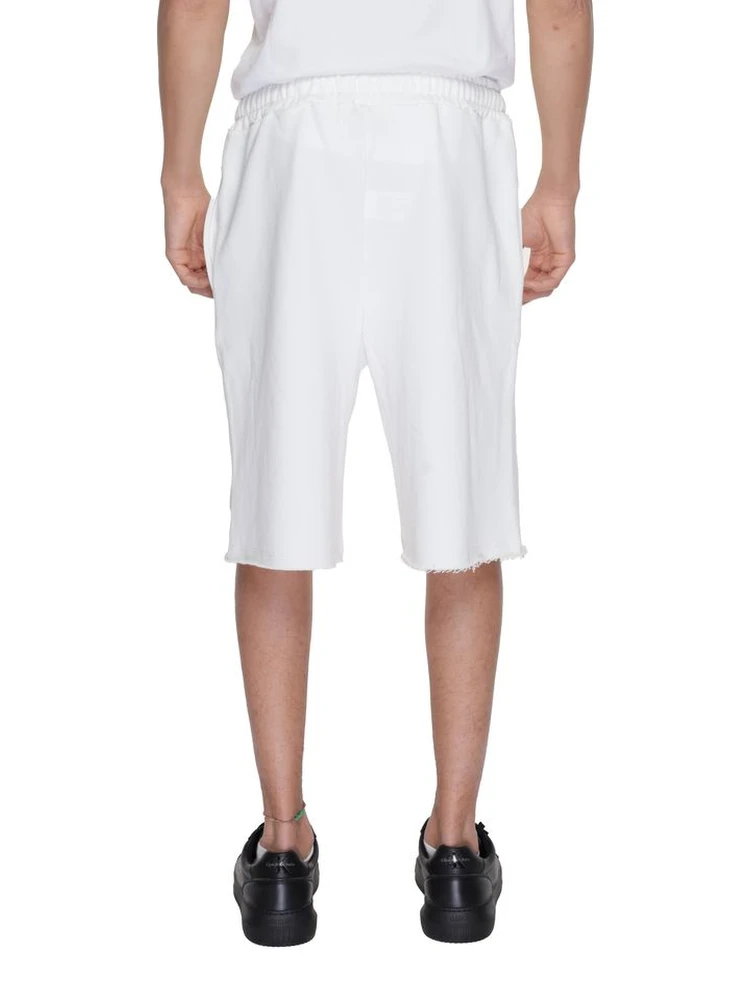 White Cotton Bermuda Shorts alternative