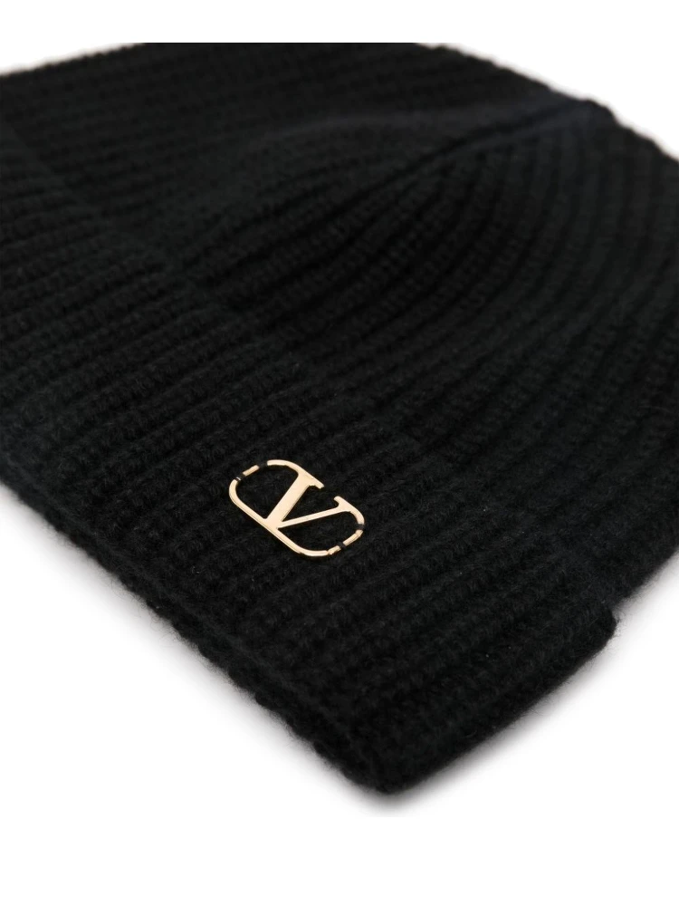 VLogo Signature cashmere beanie alternative