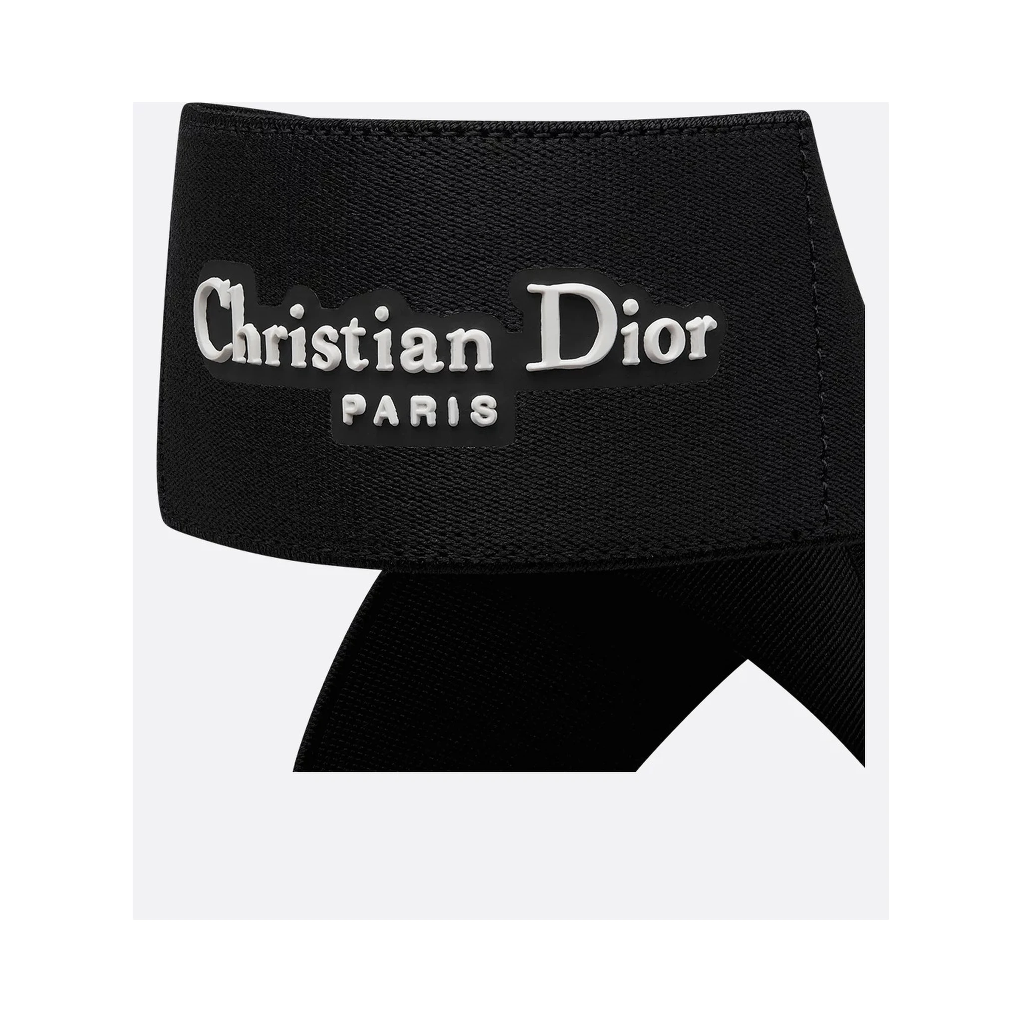 Leather Ballerinas With Elastic Bands In Black