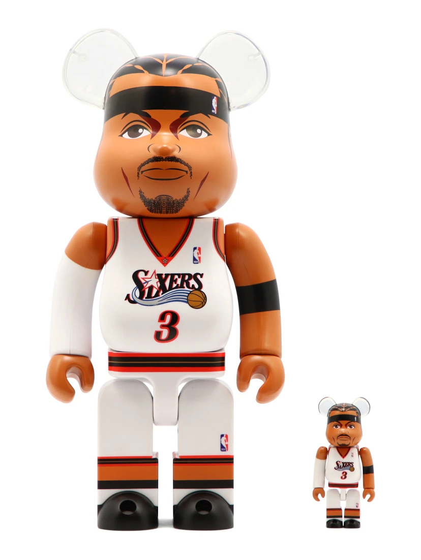 "Be@rbrick Allen Iverson" 100% and 400% toy