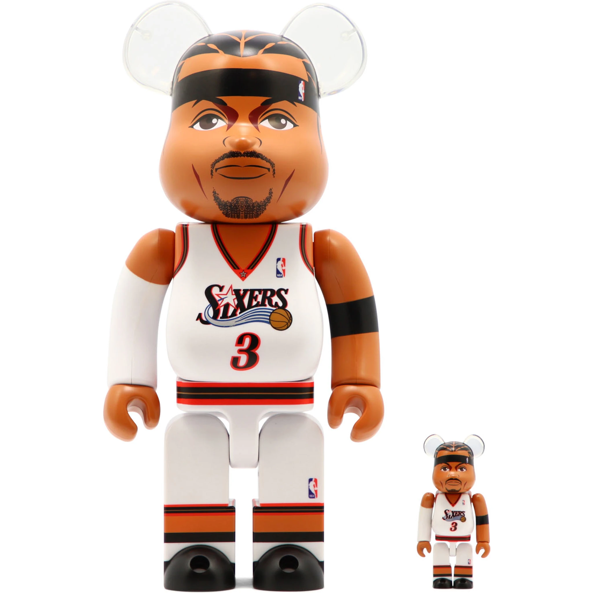 "Be@rbrick Allen Iverson" 100% and 400% toy