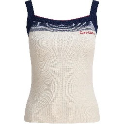 Virgin wool tank top