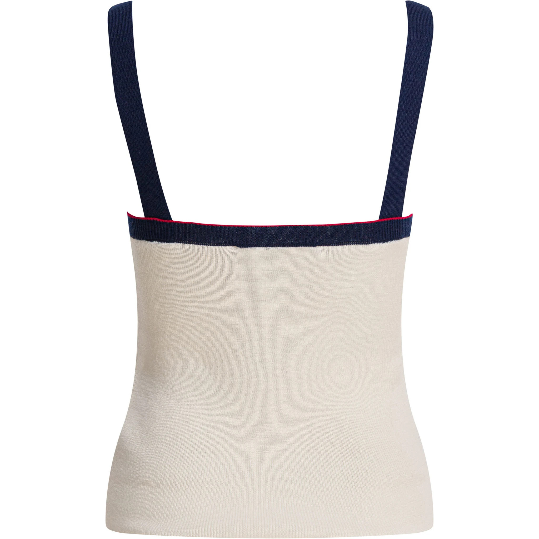 Virgin wool tank top