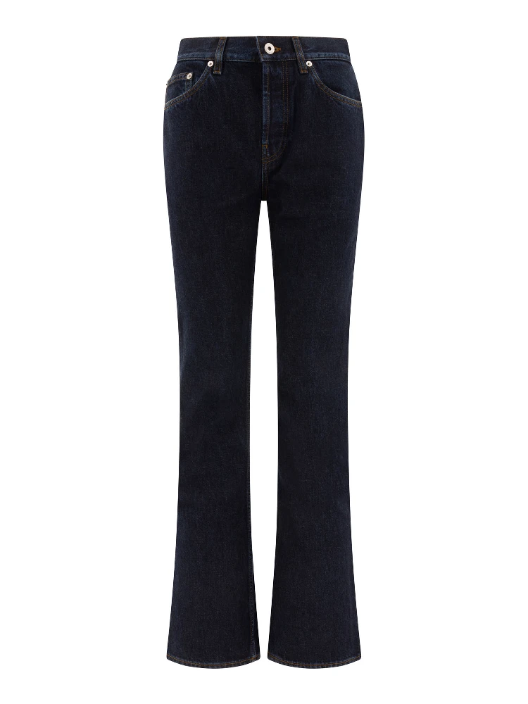 High rise bootcut jeans
