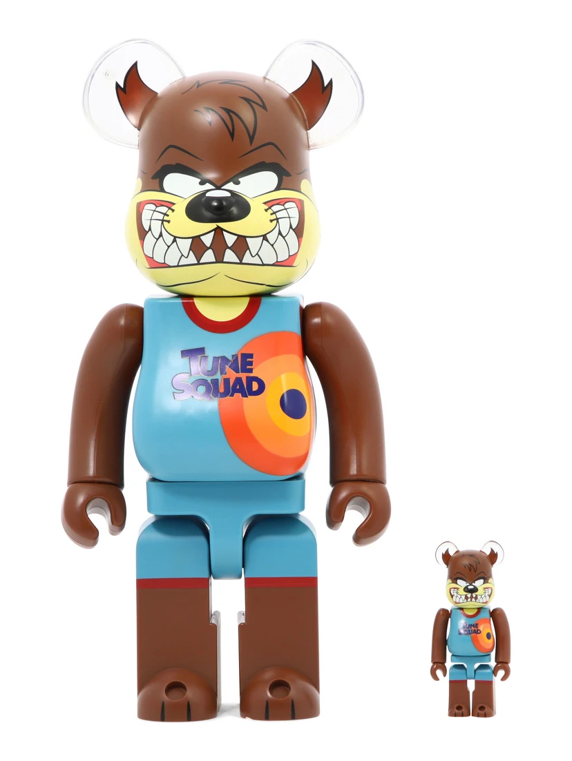 "Be@rbrick Tasmanian Devil Space Jam 400%+100%" toy