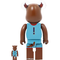 "Be@rbrick Tasmanian Devil Space Jam 400%+100%" toy