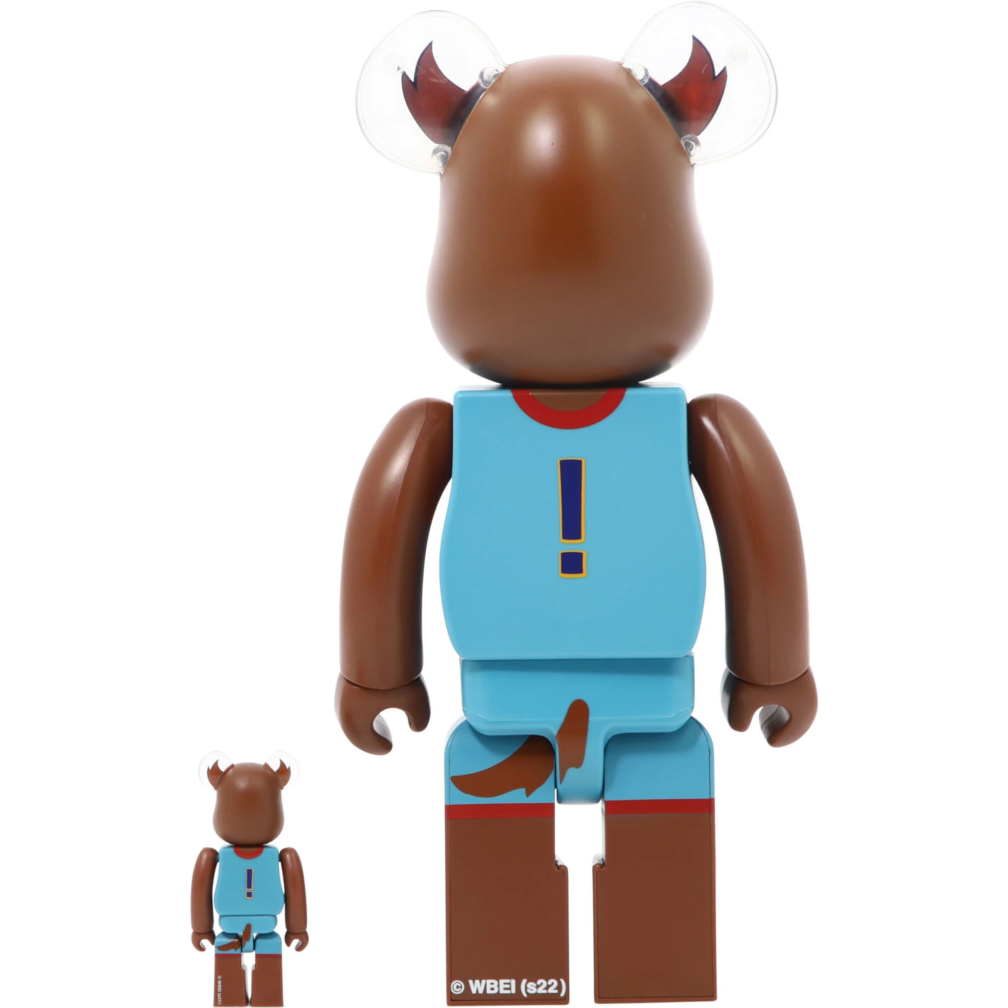 "Be@rbrick Tasmanian Devil Space Jam 400%+100%" toy