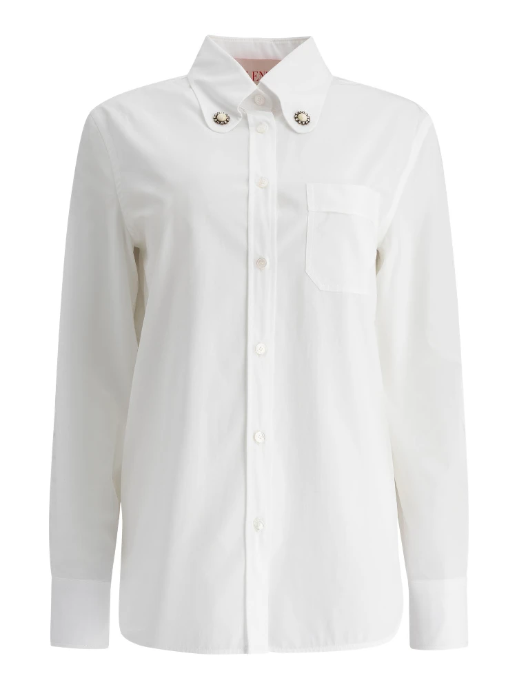 Cotton poplin shirt