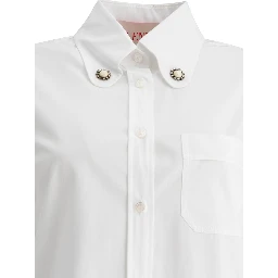 Cotton poplin shirt