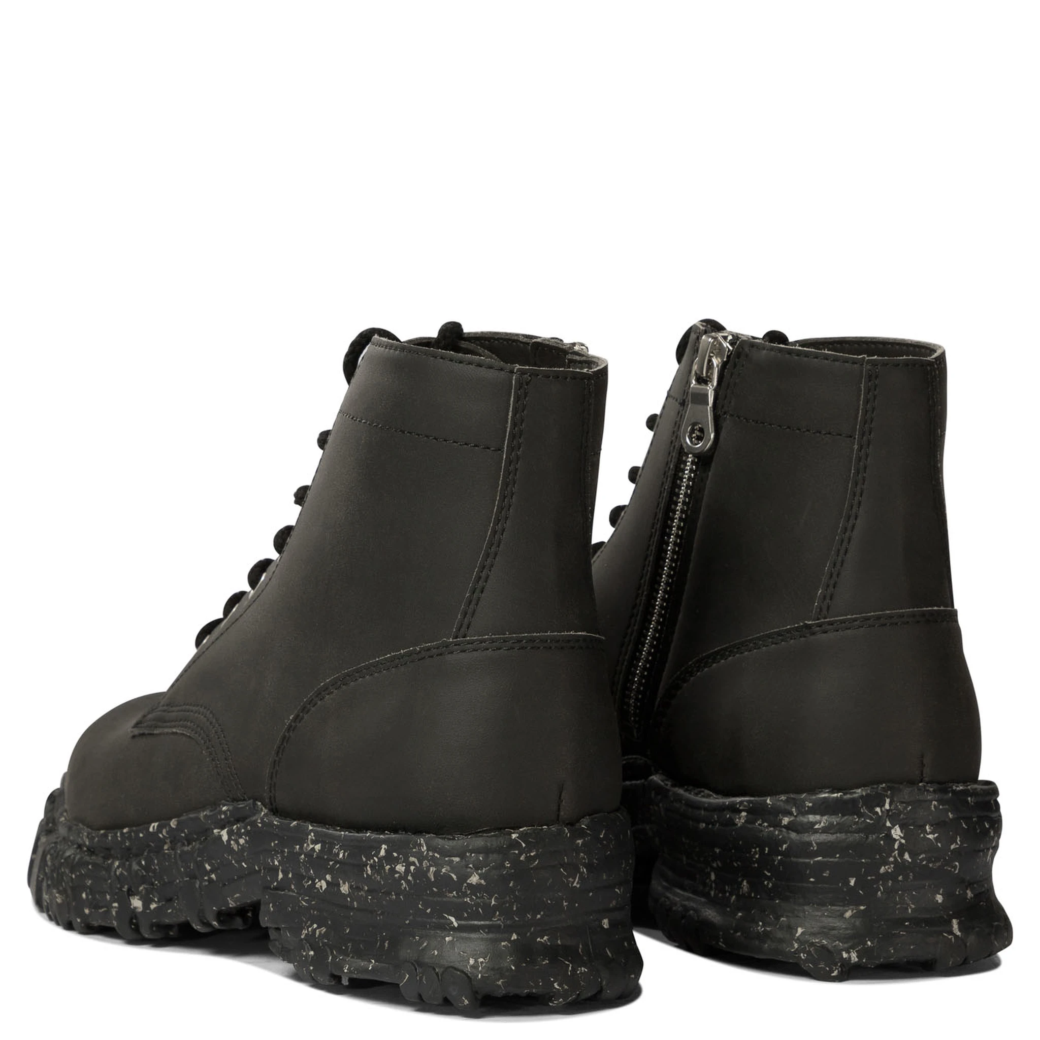 Vintage-like combat boots