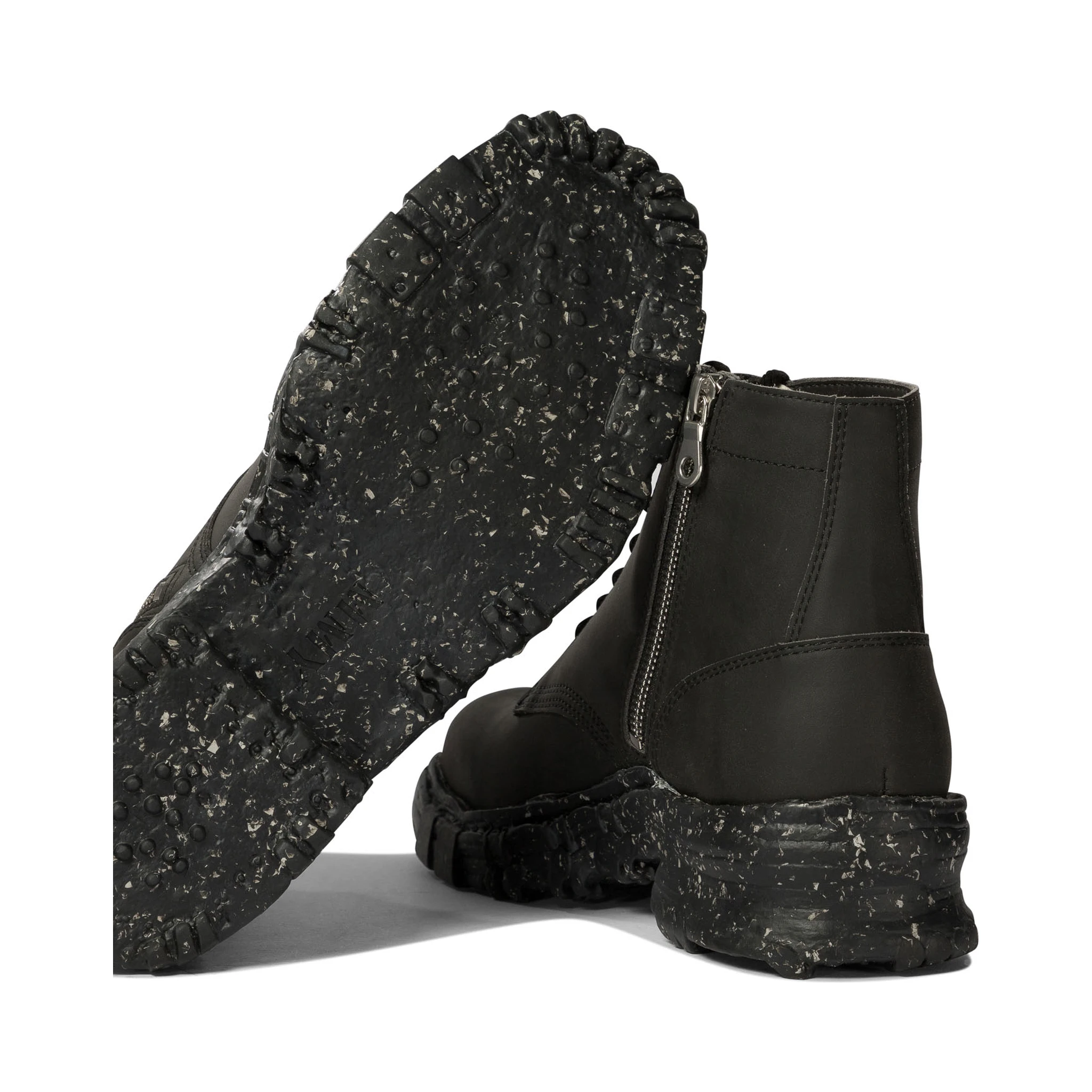 Vintage-like combat boots