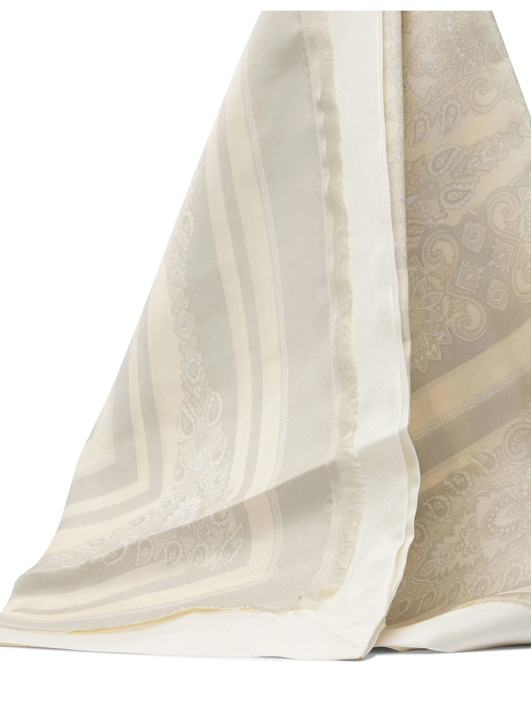 Printed silk scarf alternative