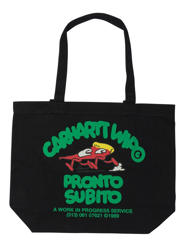 "Canvas Graphic" tote shoulder bag