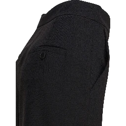 Midi skirt with double slit