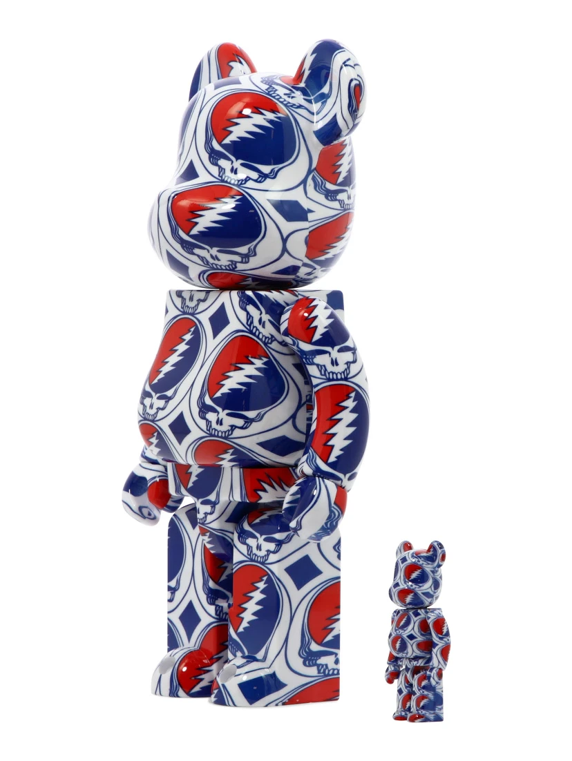 "Be@rbrick Grateful Dead Steal Your Face" 100% and 400% toy