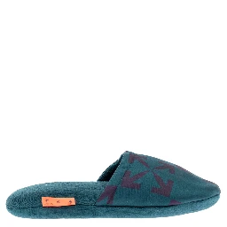 Set of Four Cotton and Viscose Arrow Jacquard Printed Placemats Off White Home