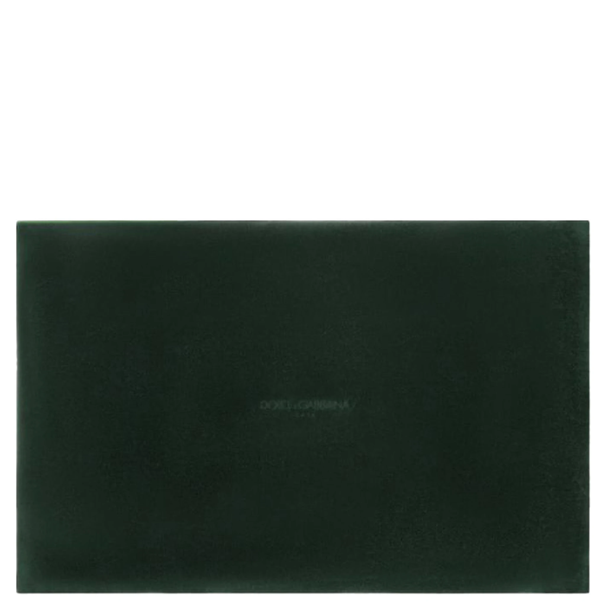 Green Rectangular Tray with Maiolica Motif in Plexiglass Home