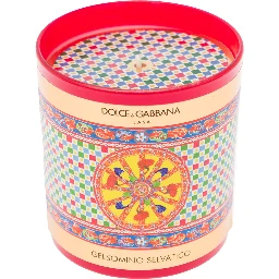 Wild Jasmine Scented Candle with Carretto Print