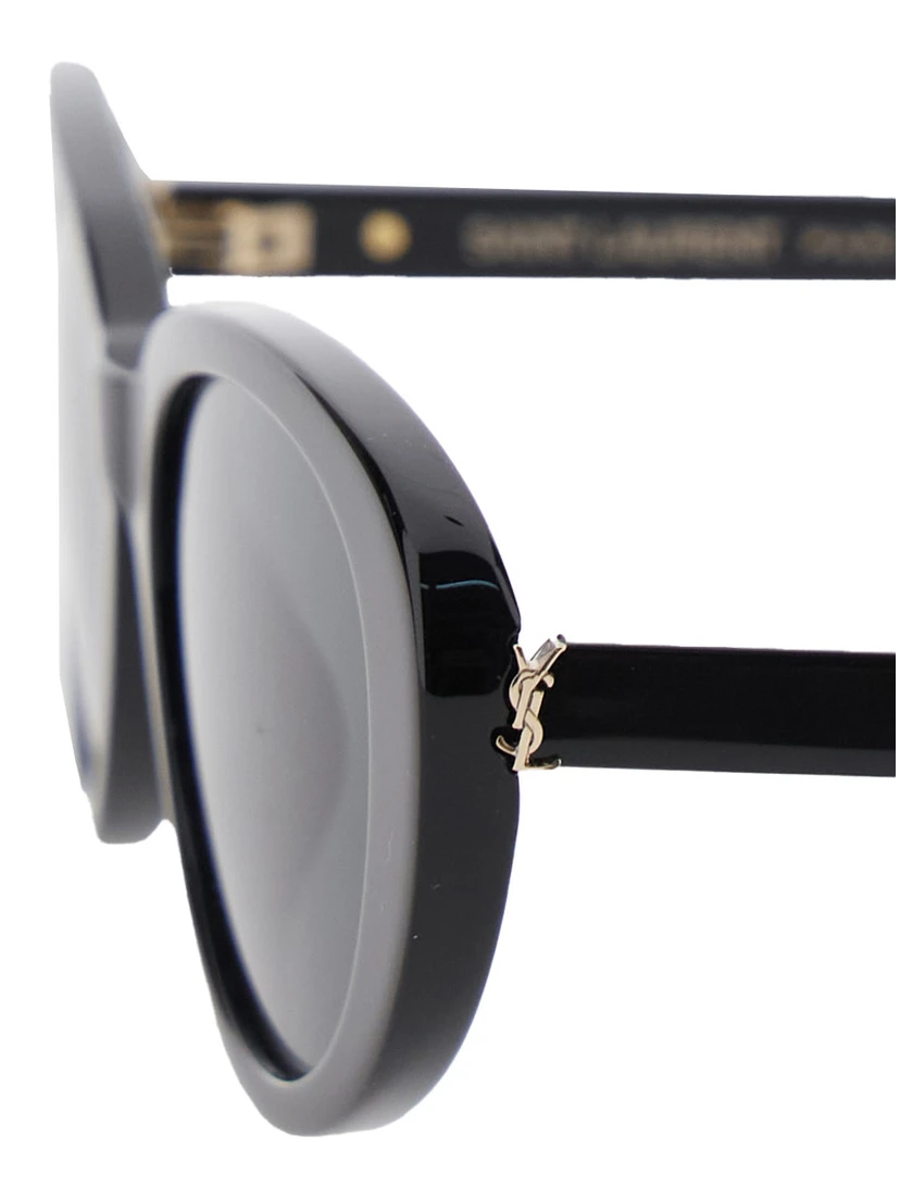 Black Sunglasses with Cassandre in Acetate Woman