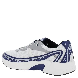 Nfinity-52 White Low Top Sneakers with 4G Logo on the Tongue and 4G Logo on the Side in Tech Fabric Man