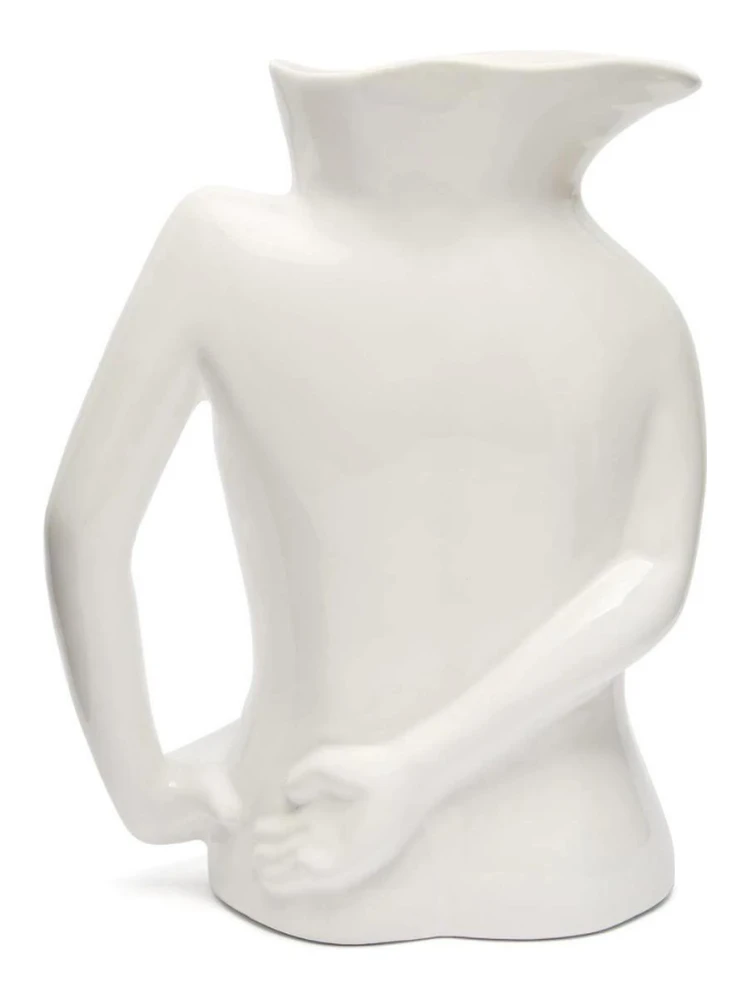 Anissa Kermiche Home Jugs Jug White Ceramic Vase alternative