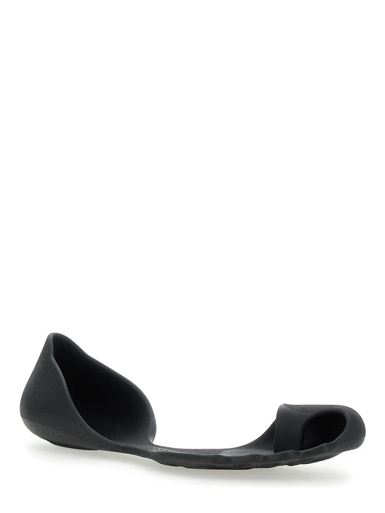 Zero Black Sneakers with Asymmetric Design in Tech Fabric Man alternative