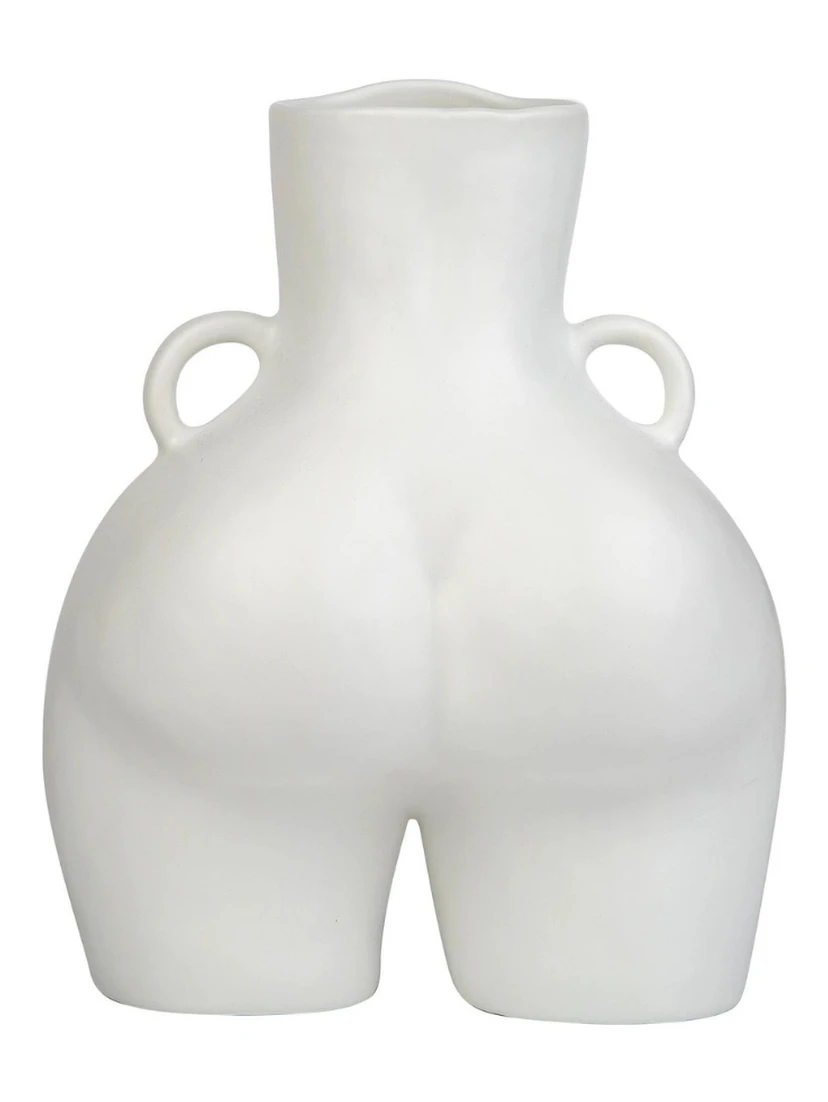 Anissa Kermiche Home Love Handles Ceramic  Vase