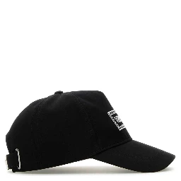 BASEBALL CAP COTTON DRILL+ EMBROIDERED VERSACE TAG
