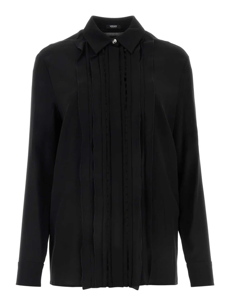 INFORMAL SHIRT CREPE DE CHINE FABRIC