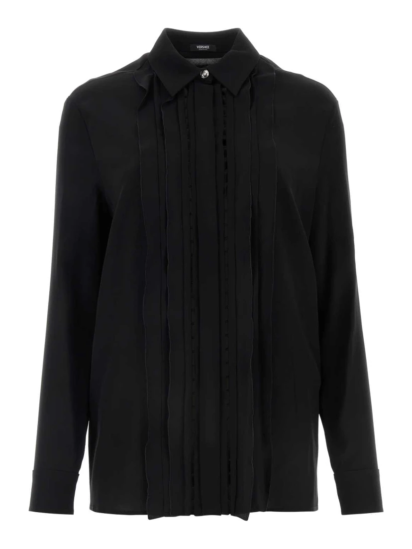 INFORMAL SHIRT CREPE DE CHINE FABRIC