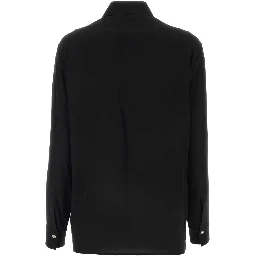 INFORMAL SHIRT CREPE DE CHINE FABRIC