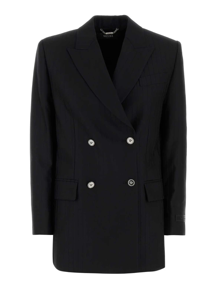 INFORMAL JACKET RESPONSIBLE WOOL TONAL PINSTRIPES