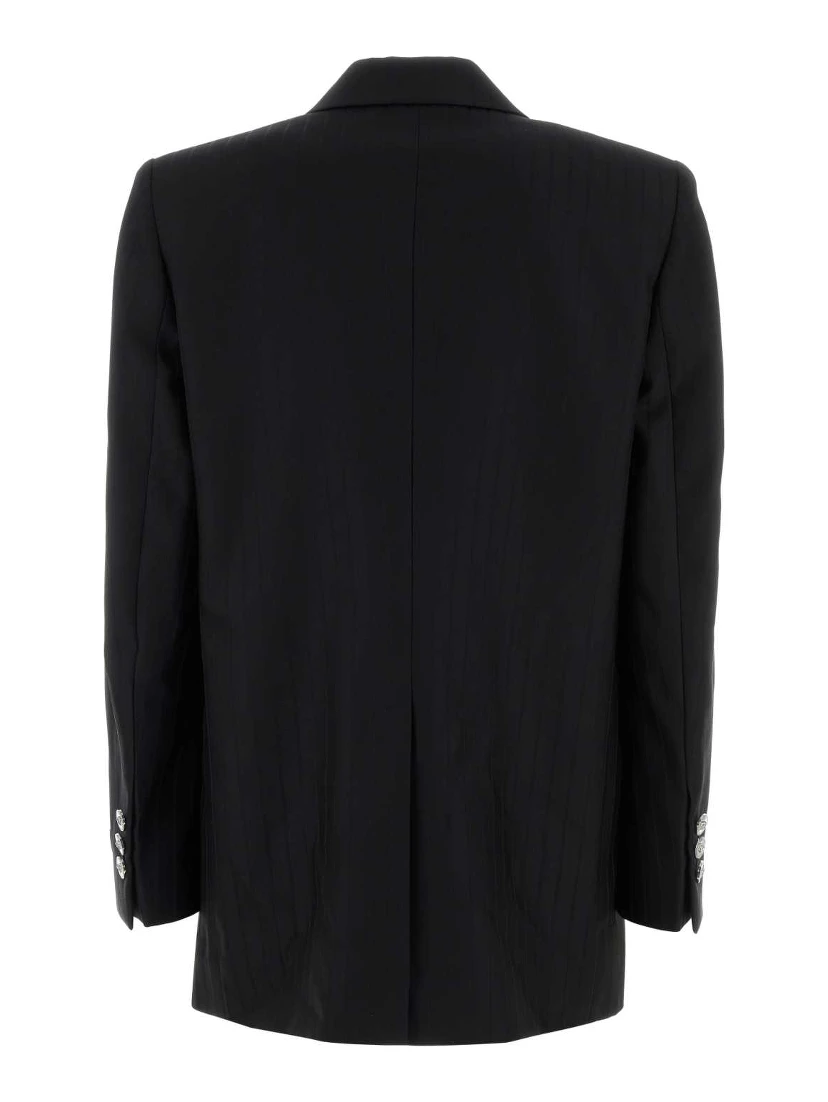 INFORMAL JACKET RESPONSIBLE WOOL TONAL PINSTRIPES