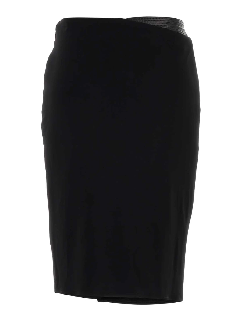 SKIRT RESPONSIBLE STRETCH CREPE JERSEY