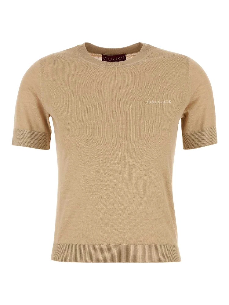 TOP CASHMERE SILK W/GUCCI