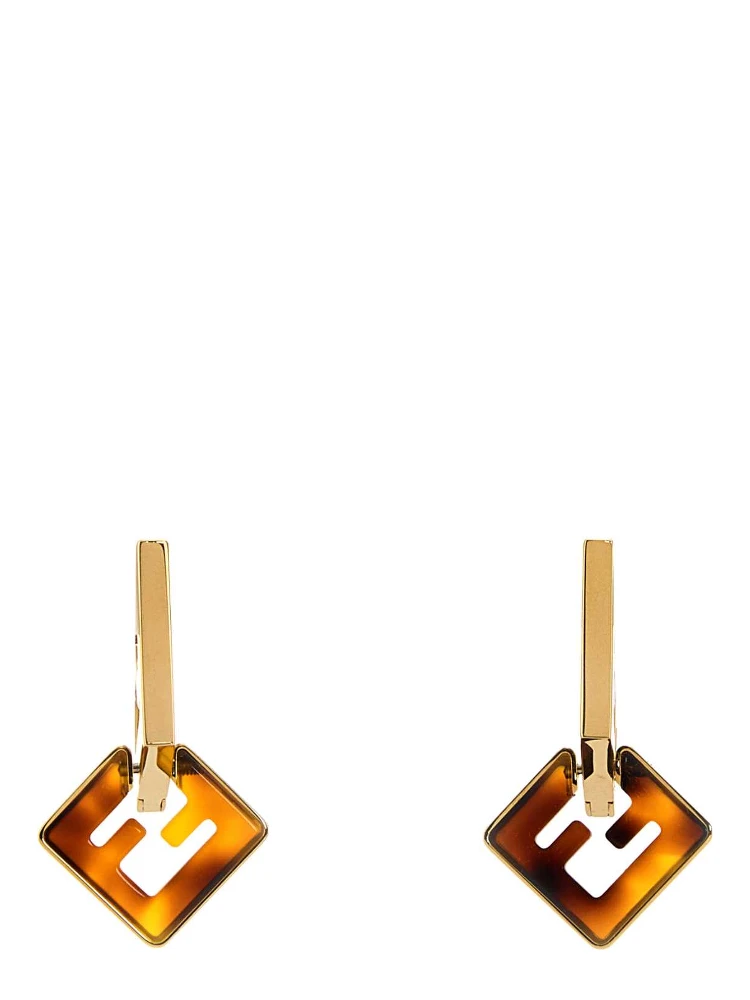 ORECCHINI FF CL METALLO/PLEXI