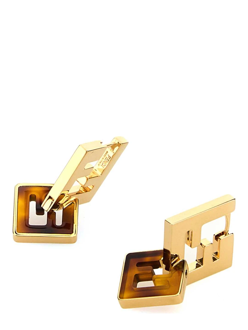 ORECCHINI FF CL METALLO/PLEXI