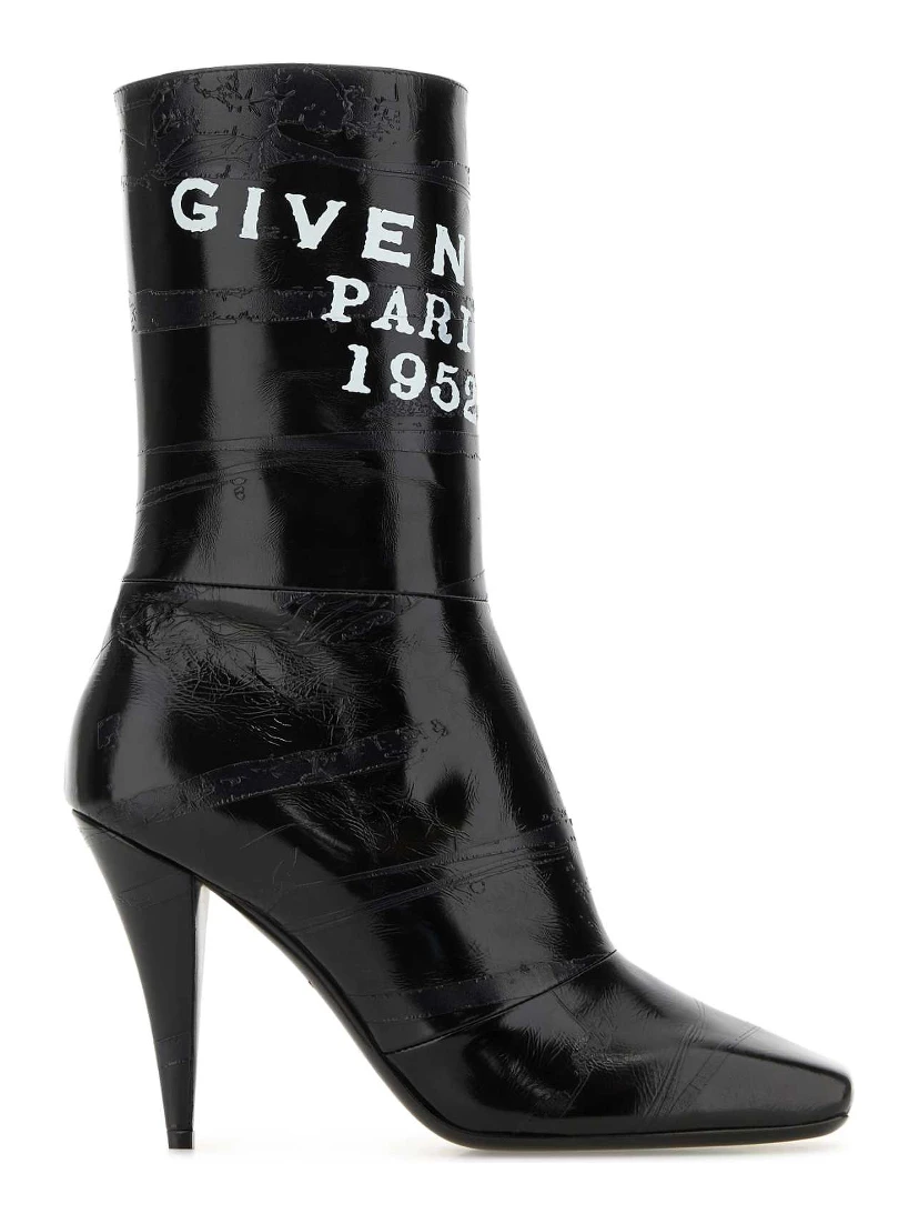 HEEL ANKLE BOOTS 95 MM