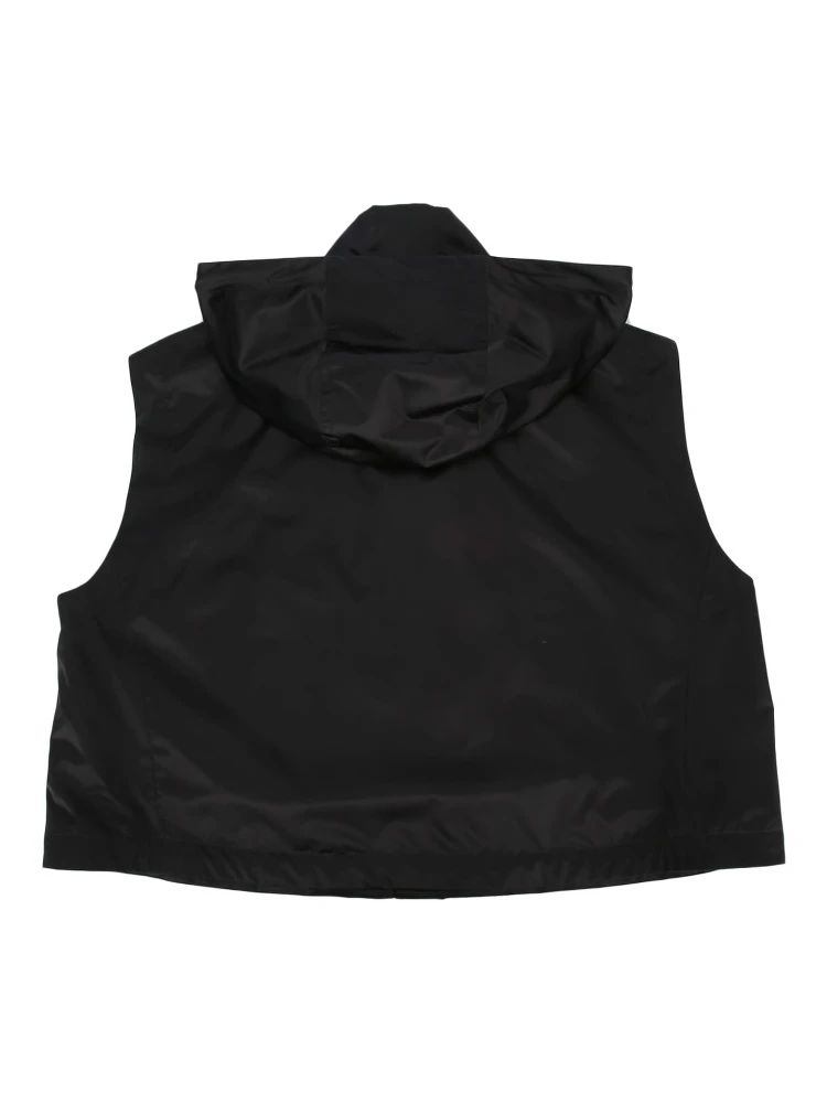 LEISURE HOODED VEST LOGO alternative