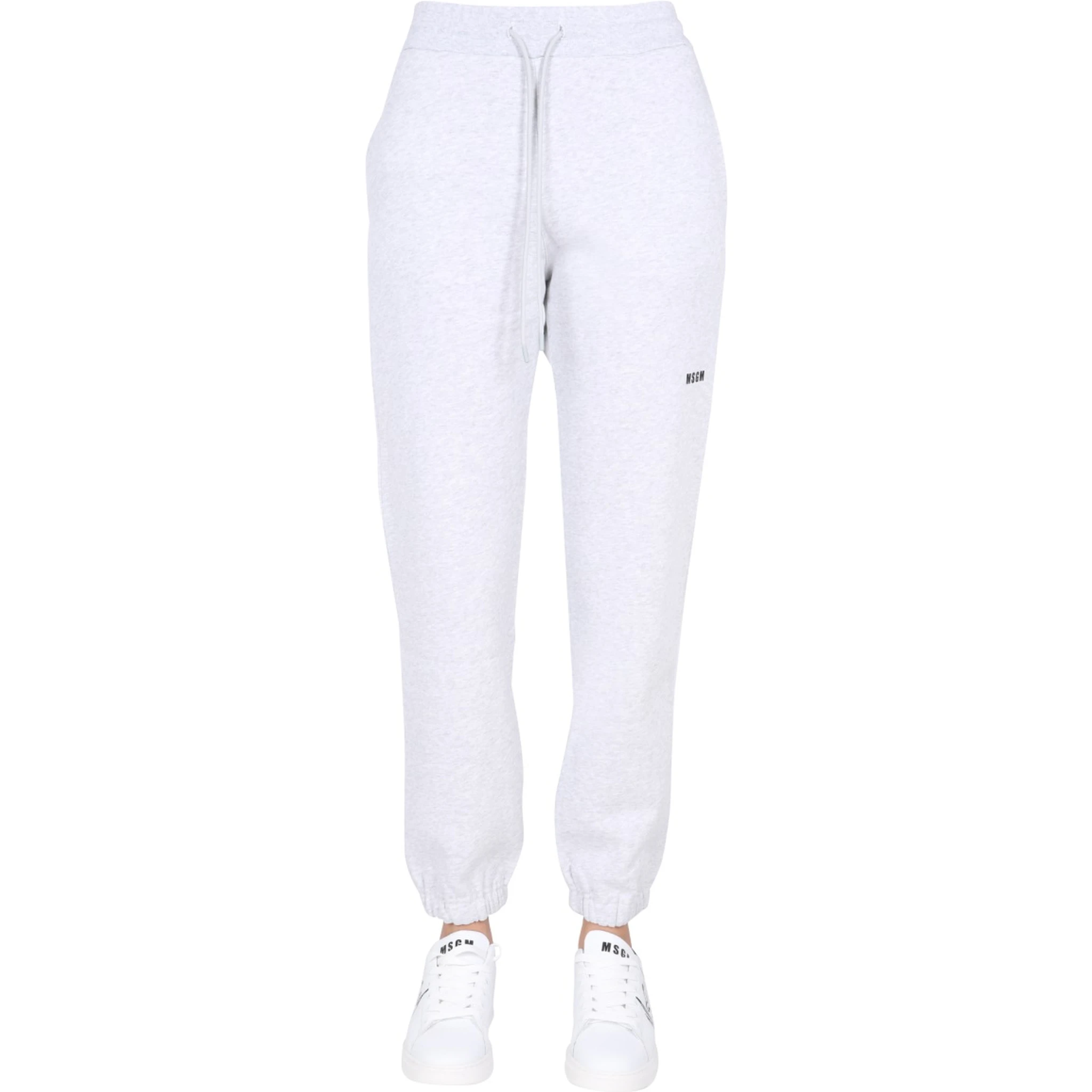 JOGGING PANTS WITH LOGO PRINT
