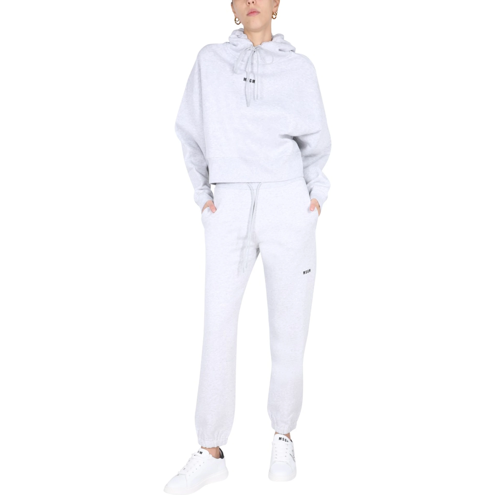 JOGGING PANTS WITH LOGO PRINT