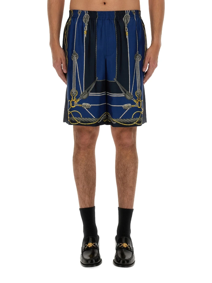 TWILL BERMUDA SHORTS